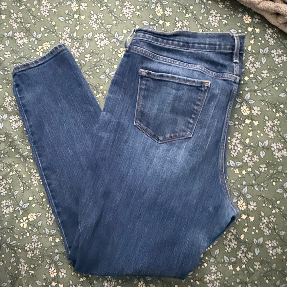 Old Navy Curvy Profile Mid-Rise Skinny Jeans size 16 - Picture 3 of 5